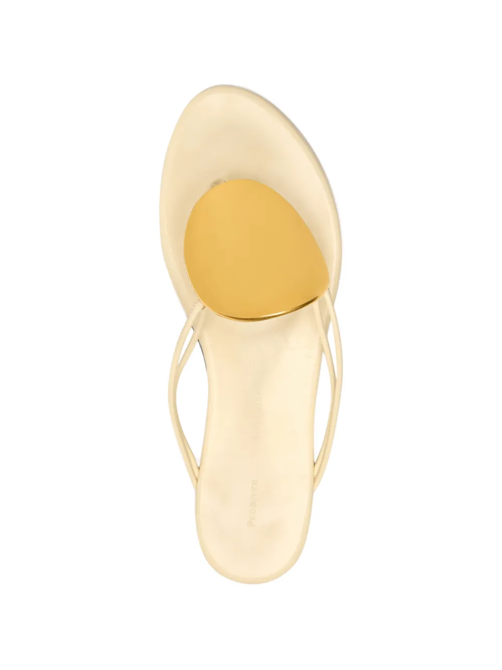 Proenza Schouler Uma hardware sandalen Beige