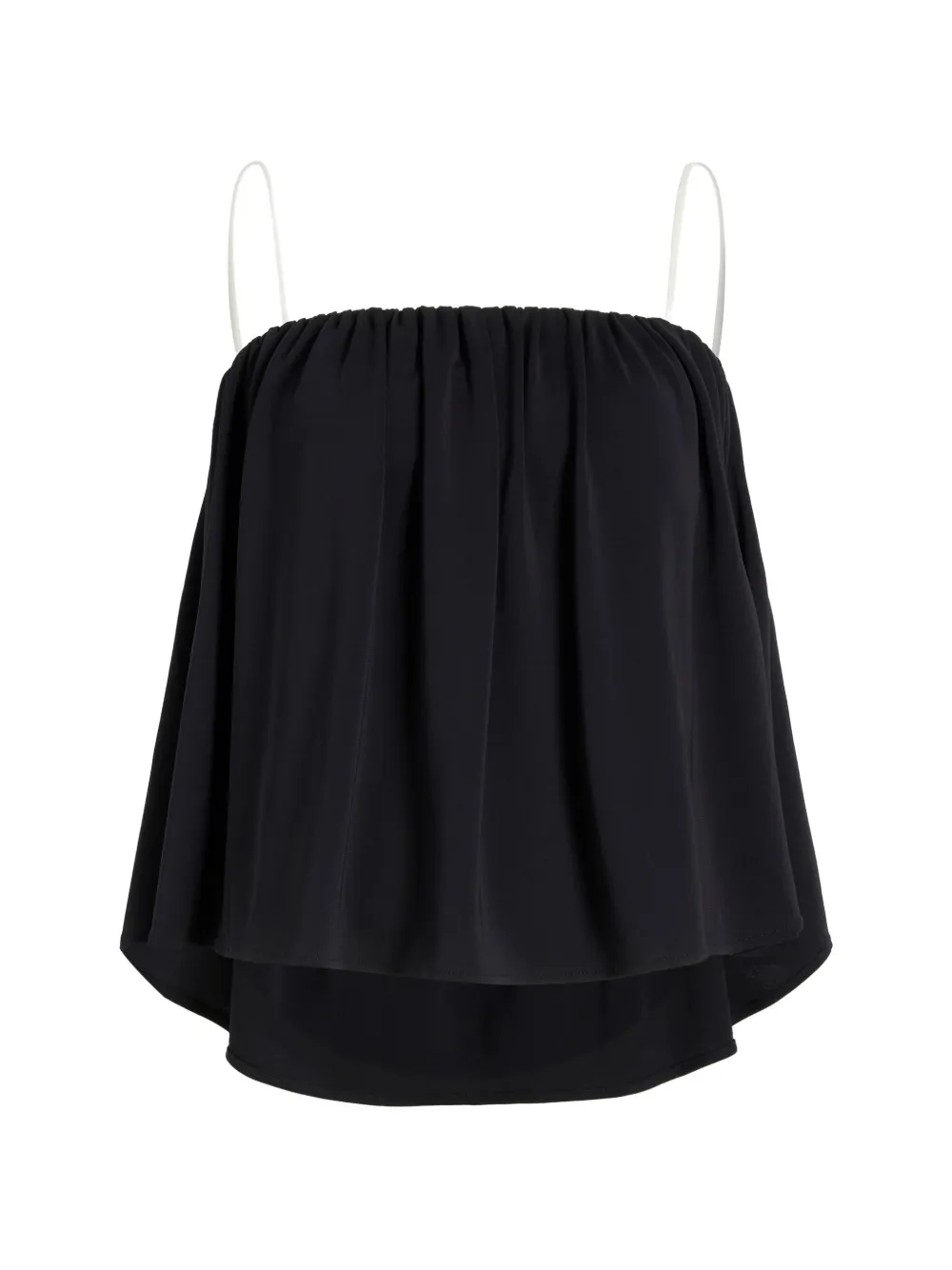 Proenza Schouler White Label Blusa Vanna a strati - Nero