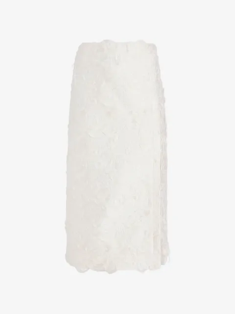 Proenza Schouler Dalma floral-jacquard skirt
