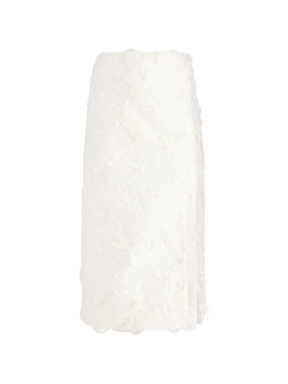 Proenza Schouler Gonna Dalma a fiori jacquard - Bianco