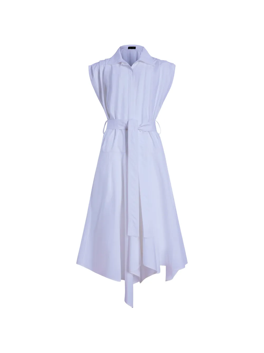 Proenza Schouler Abito midi Adinna con cintura - Viola
