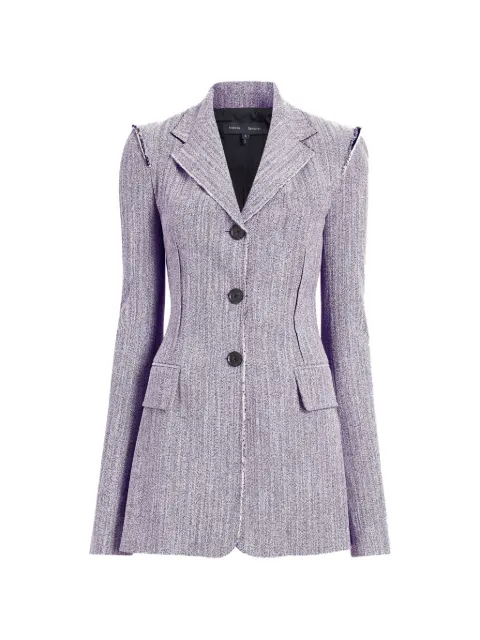 Proenza Schouler Lorenza frayed blazer