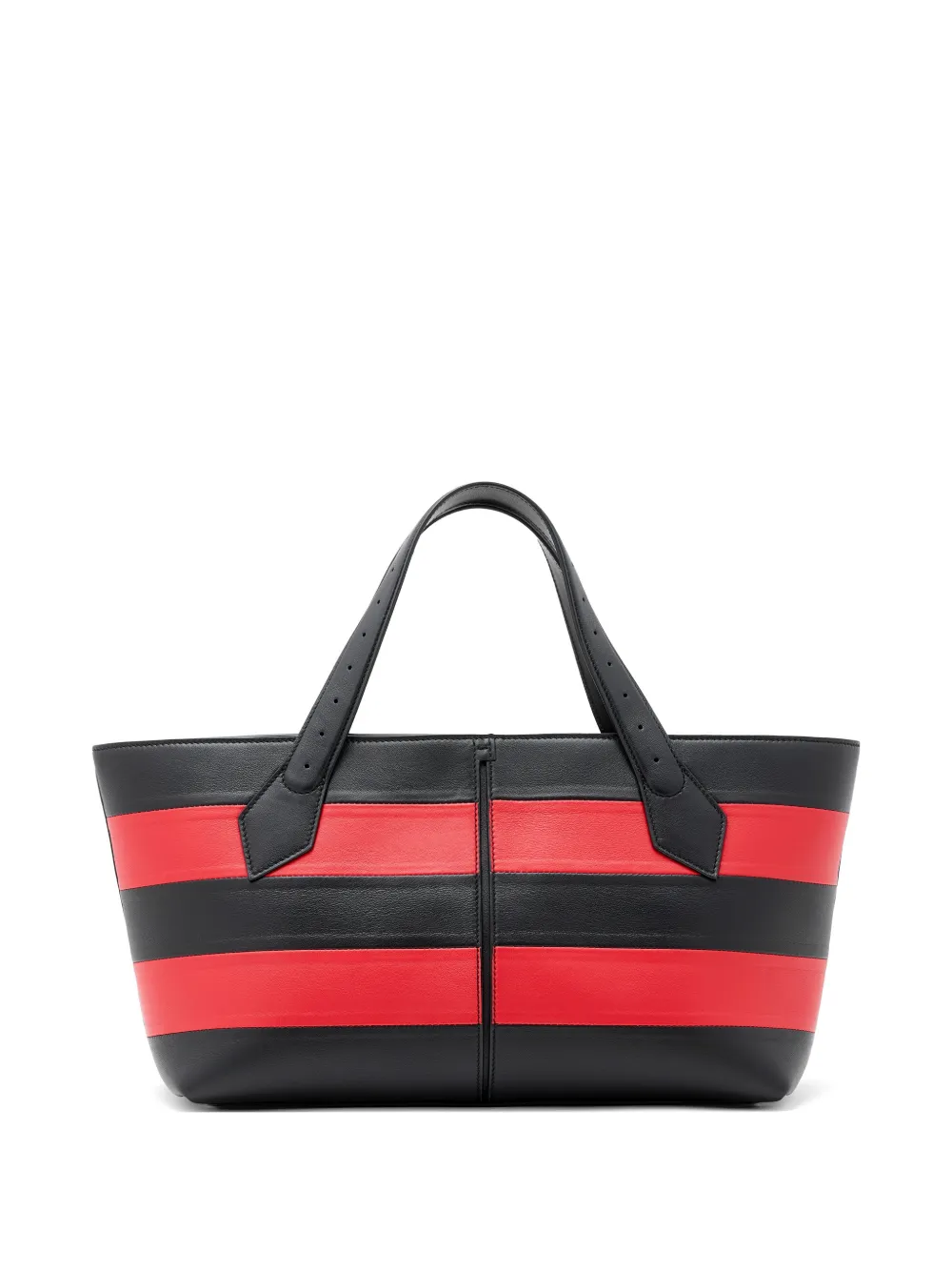 Proenza Schouler Borsa tote Chelsea a righe - Nero
