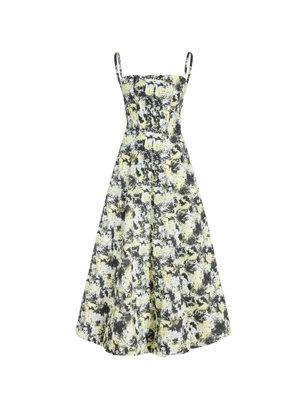 Proenza Schouler White Label Tulah jurk met print Blauw