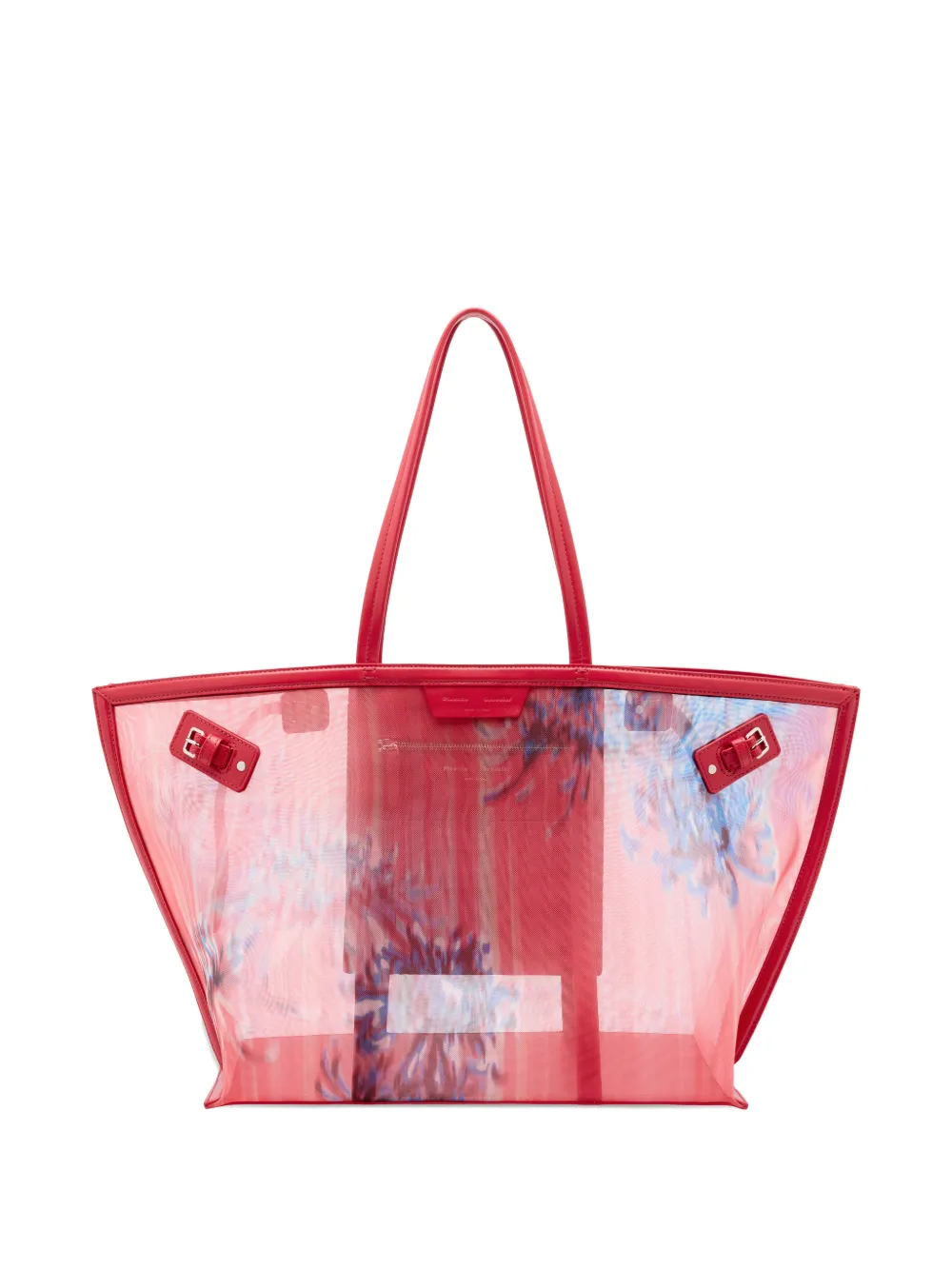 Proenza Schouler Days mesh tote bag - Rosso