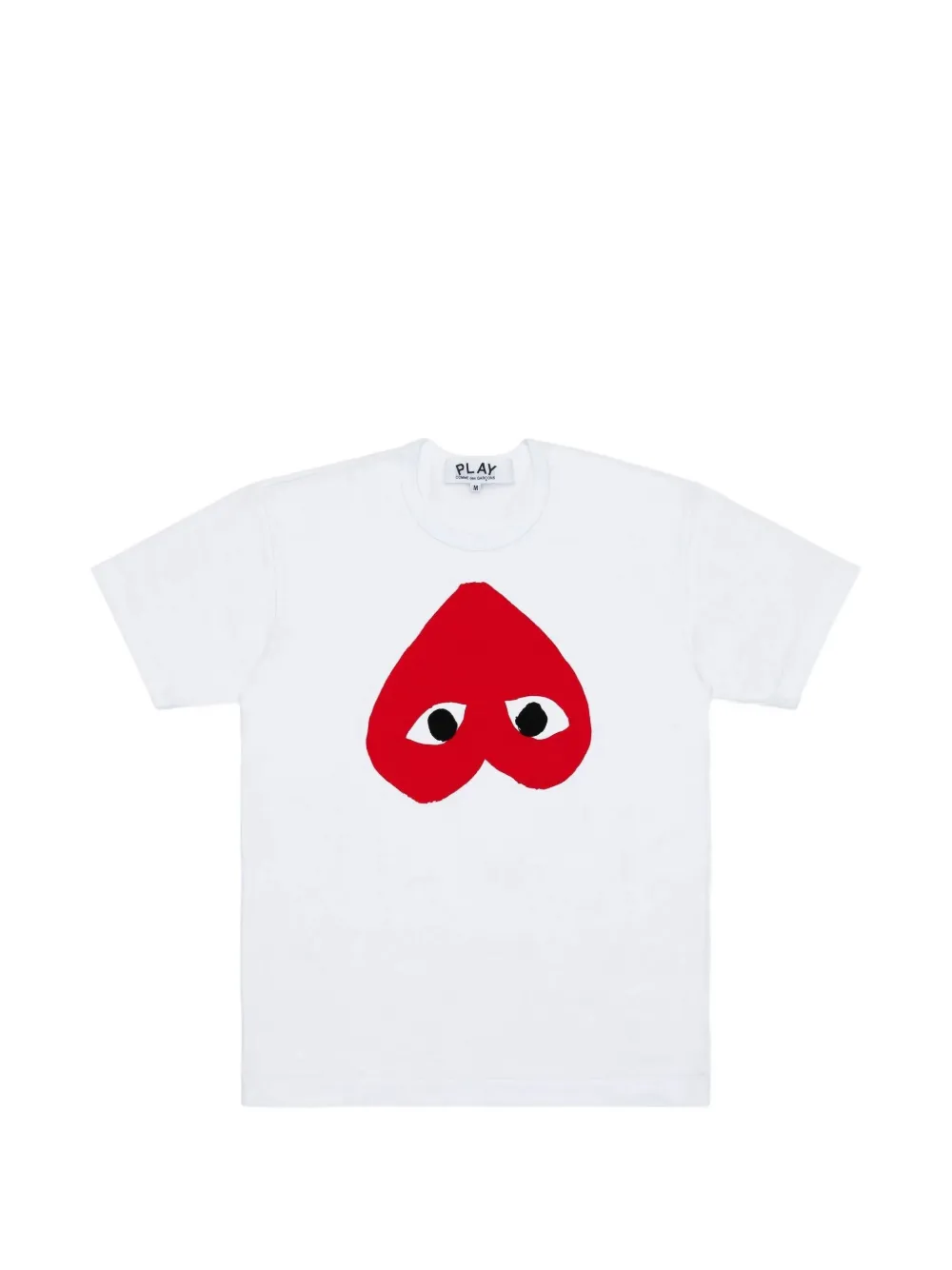 Comme Des Garçons Play Heart-Eye crew-neck T-shirt - Bianco