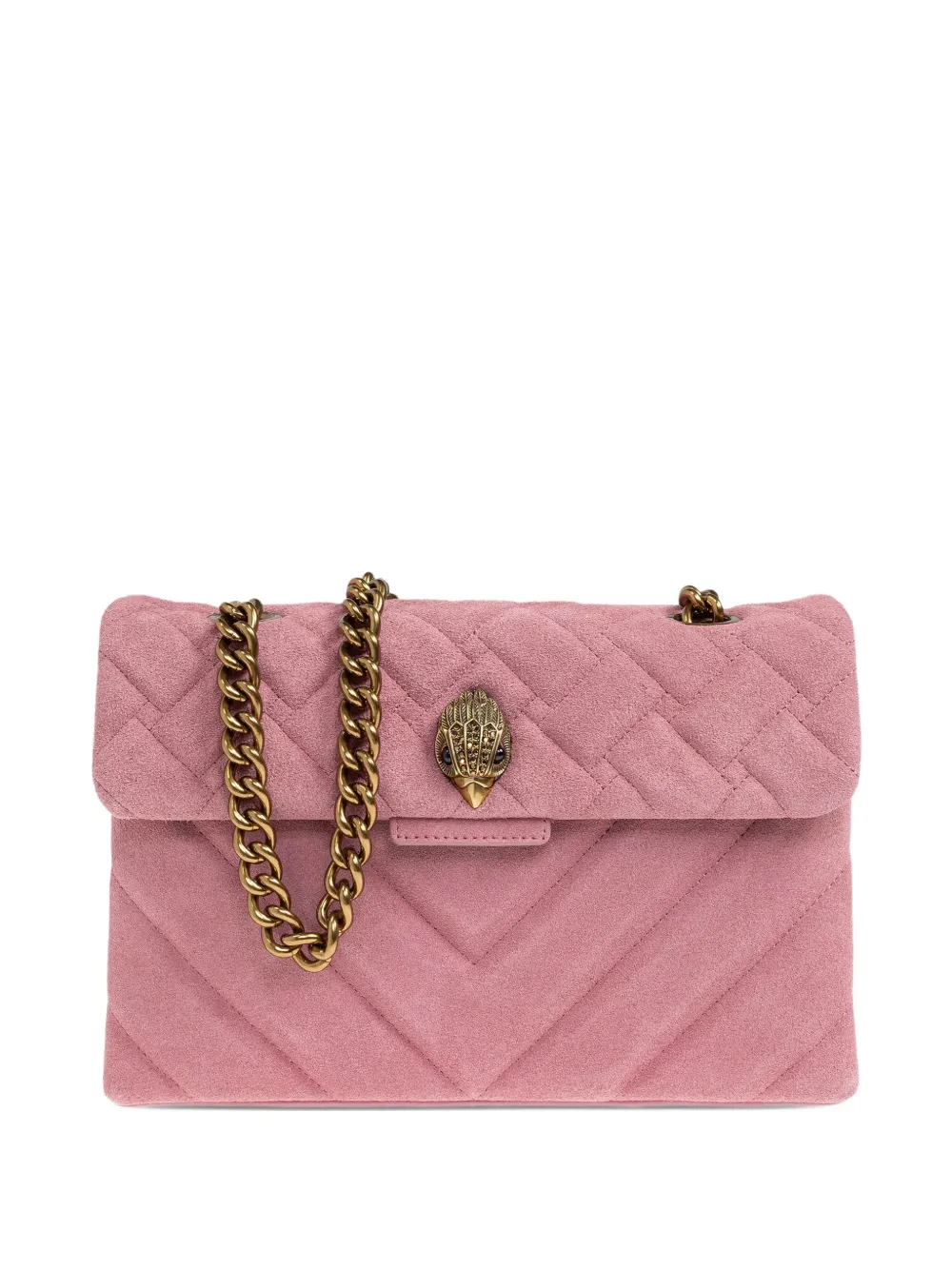 Kurt Geiger London Kensington quilted chain shoulder bag - Rosa