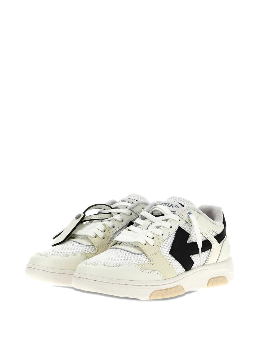 Off-White arrow-detail sneakers Wit