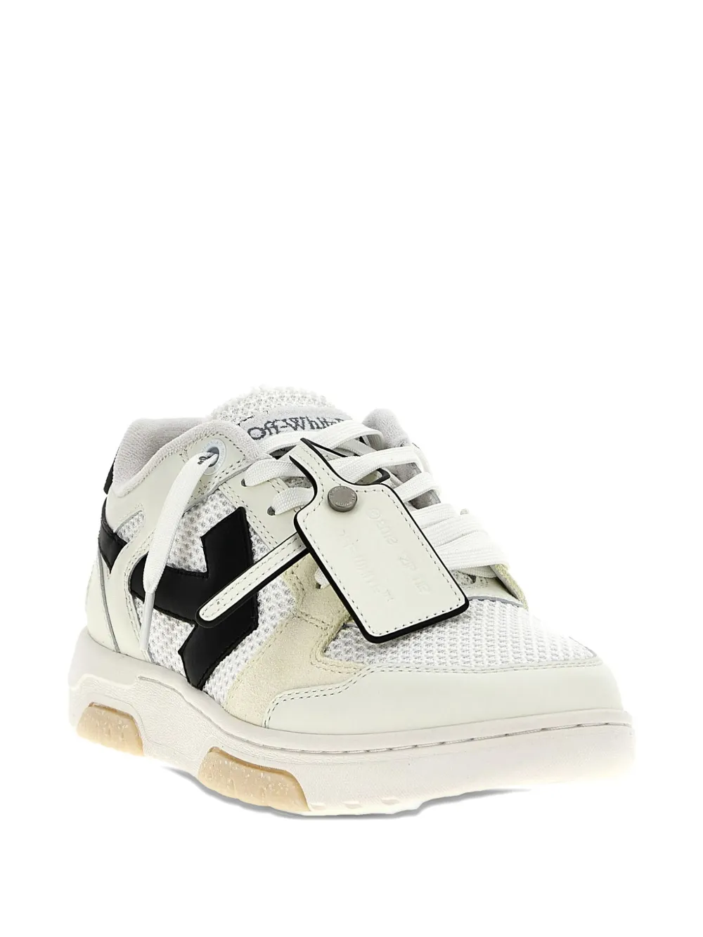 Off-White arrow-detail sneakers Wit