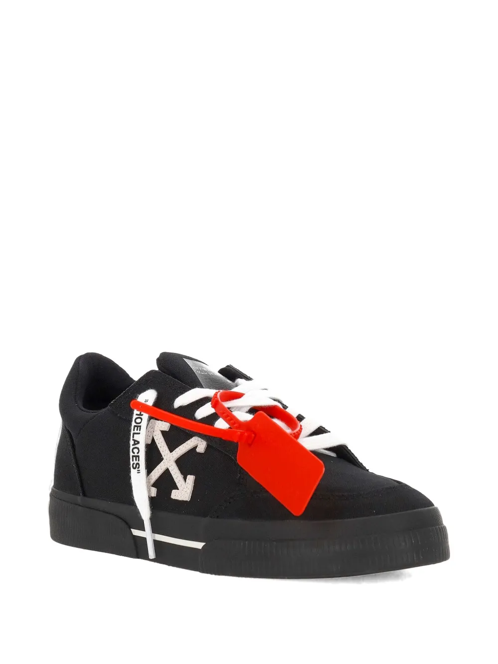 Off-White Vulcanized low-top sneakers Zwart
