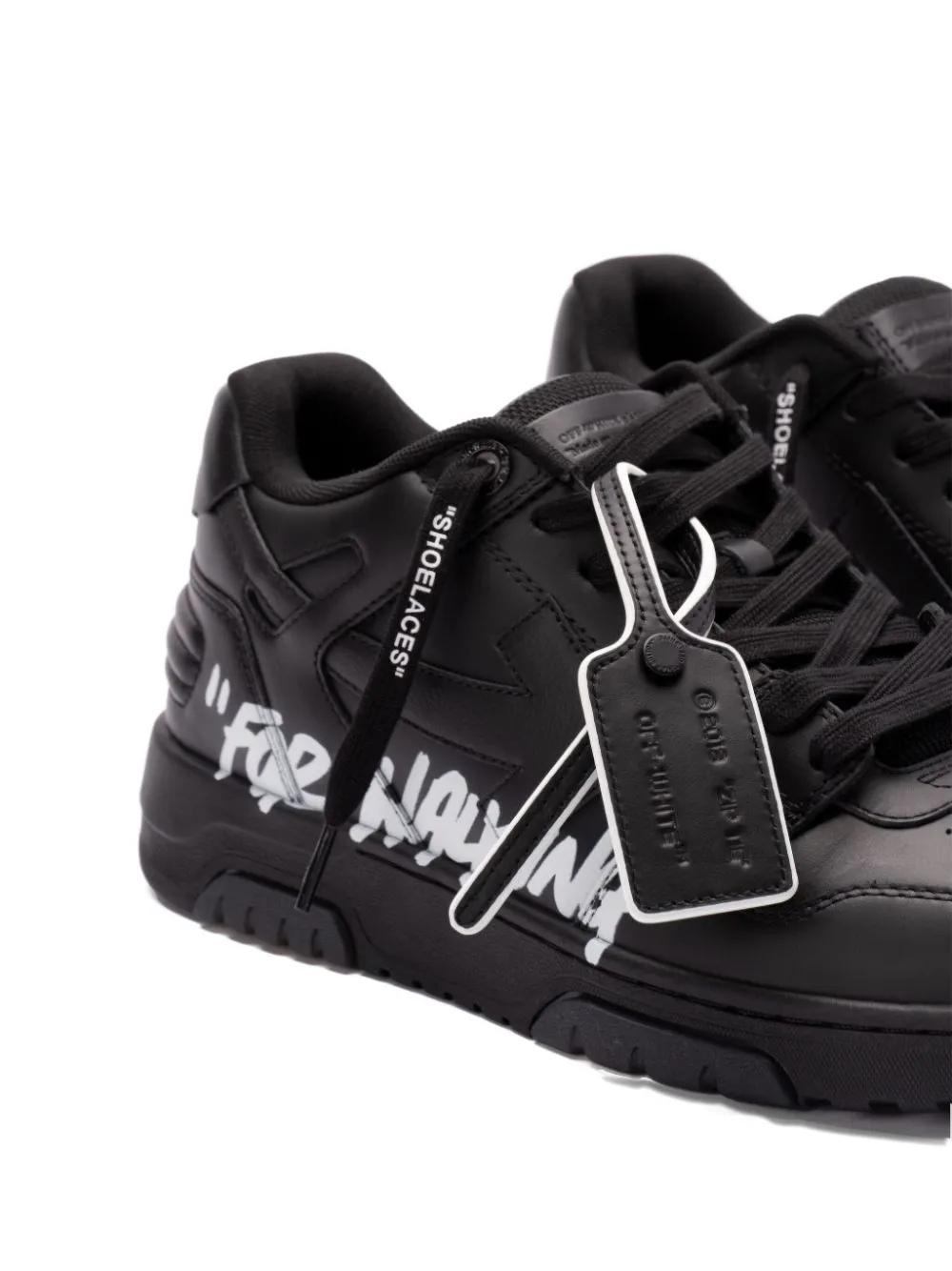 Off-White Out Of Office "For Walking" sneakers Zwart