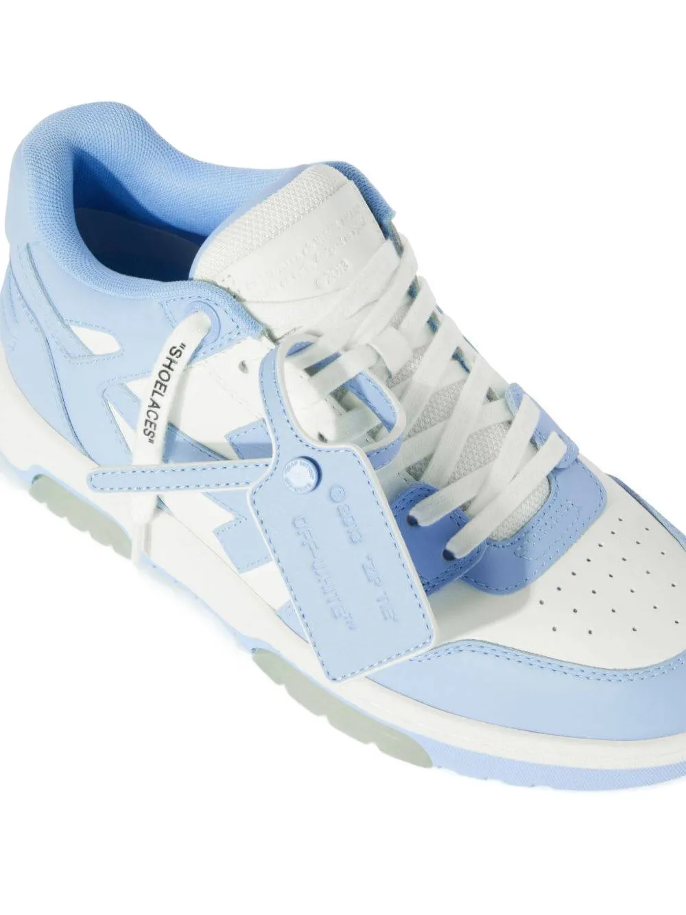Off-White The Out Of Office sneakers met pijlpatroon Blauw