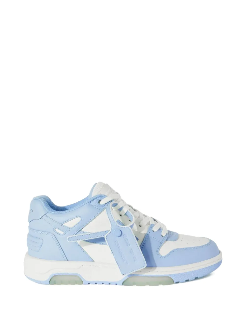 Off-White The Out Of Office sneakers met pijlpatroon Blauw
