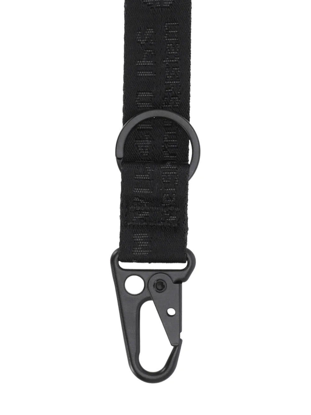 Off-White logo-jacquard Keychain | Black | FARFETCH