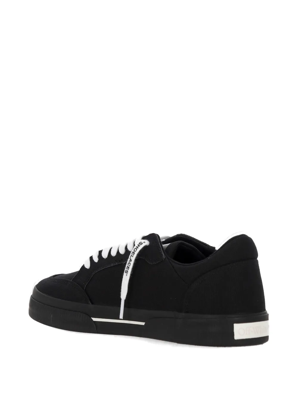 Off-White Vulcanized Canvas low-top sneakers Zwart