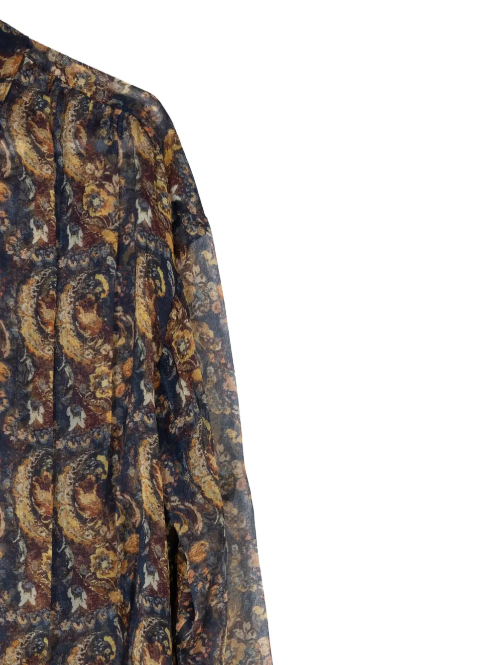  R13 Paisley Bubble Shirt - Black 