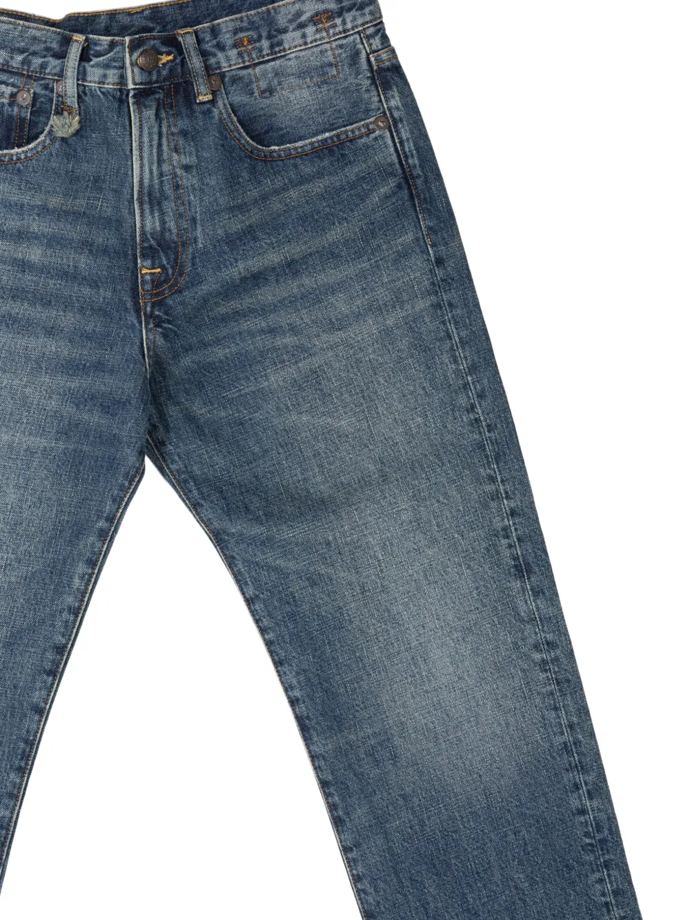 R13 Baggy jeans Blauw