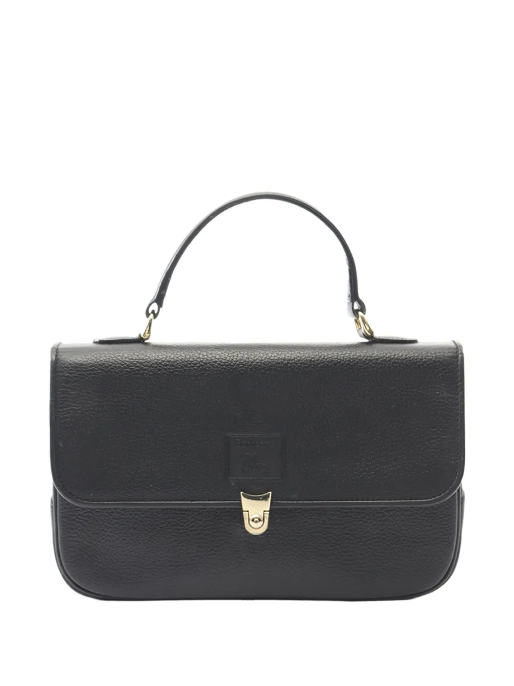 Burberry Pre-Owned 2000-2017 Leather Top Handle Bag handbag - Nero