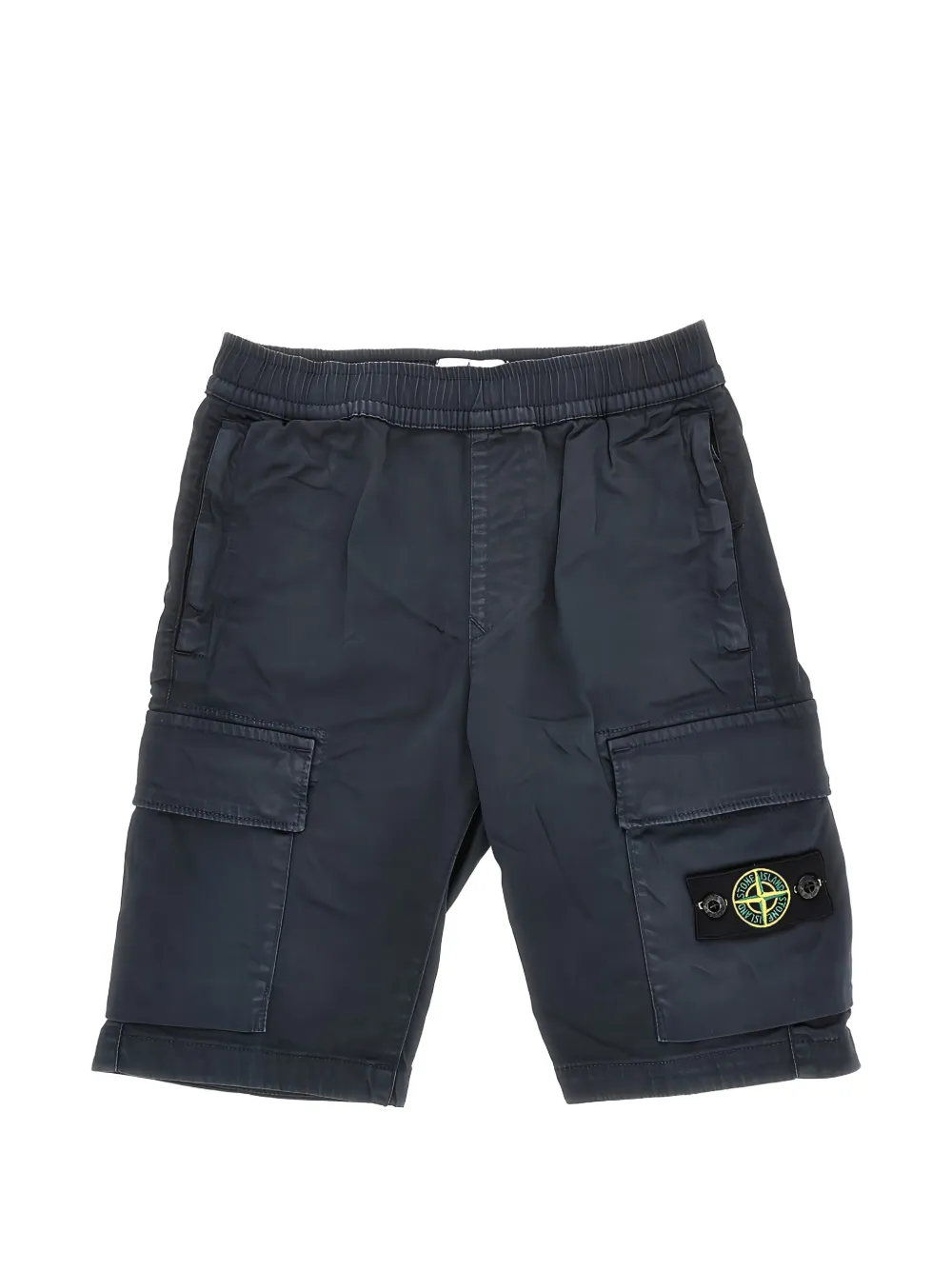 Stone Island Junior cargo shorts - Blu
