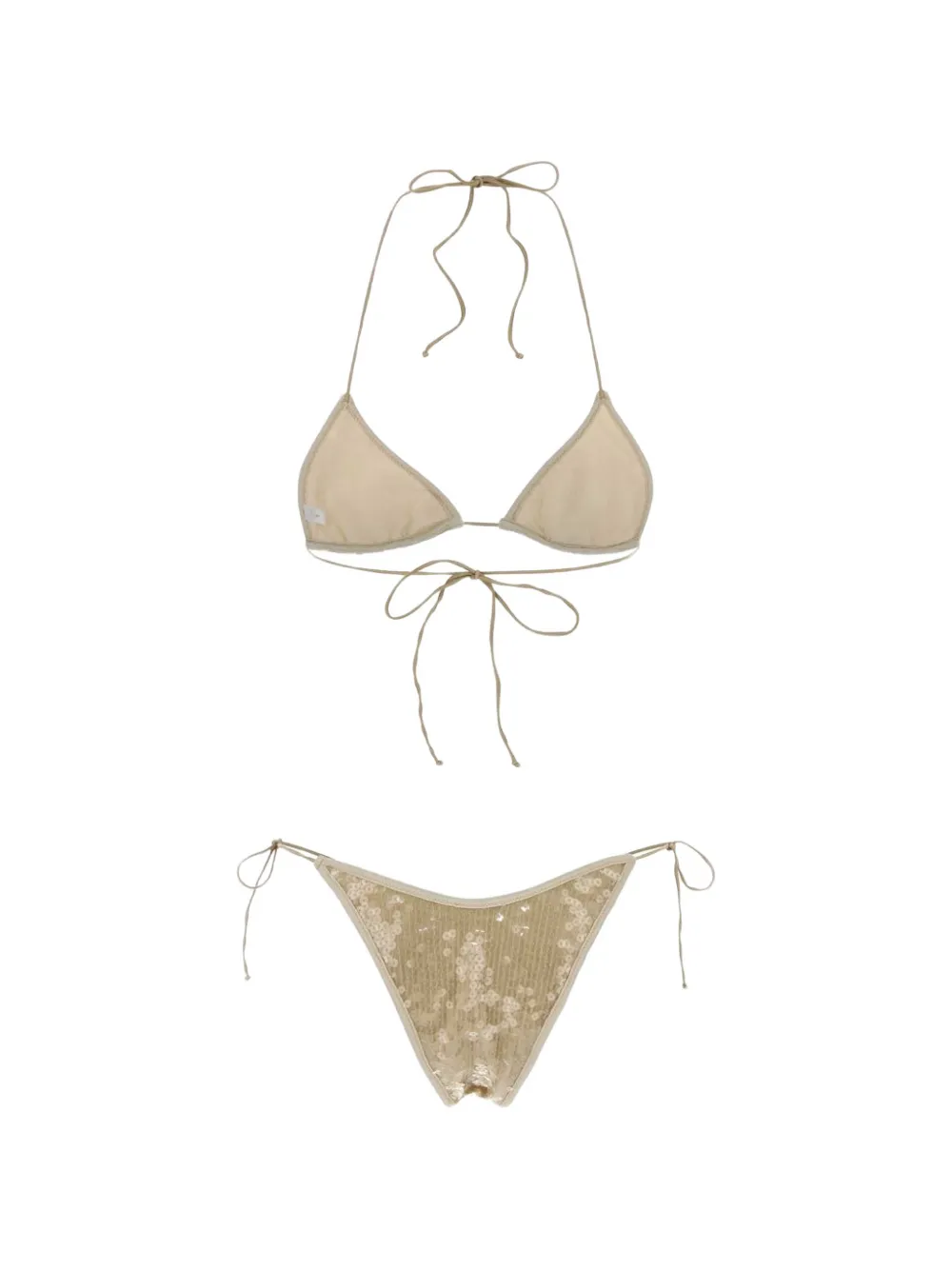  Oséree Embellished Bikini - Gold 
