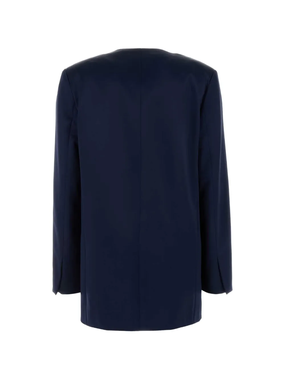 Alberta Ferretti Blazer met dubbele rij knopen Blauw
