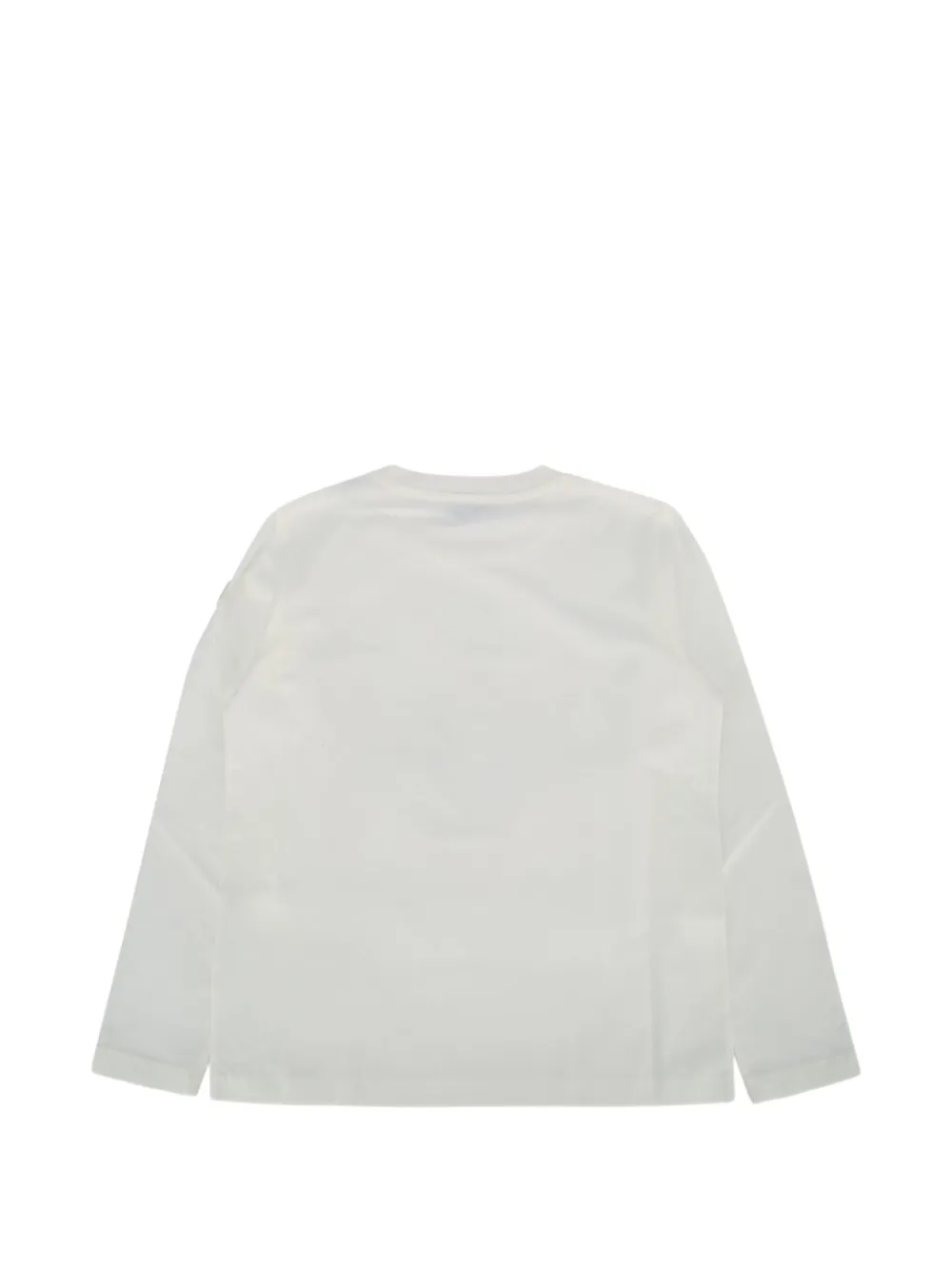 Moncler Enfant T-shirt met lange mouwen Beige