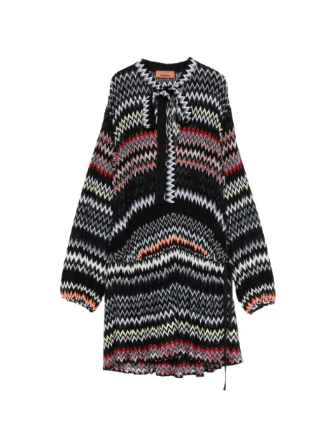 Missoni Minikleid mit Zickzackmuster