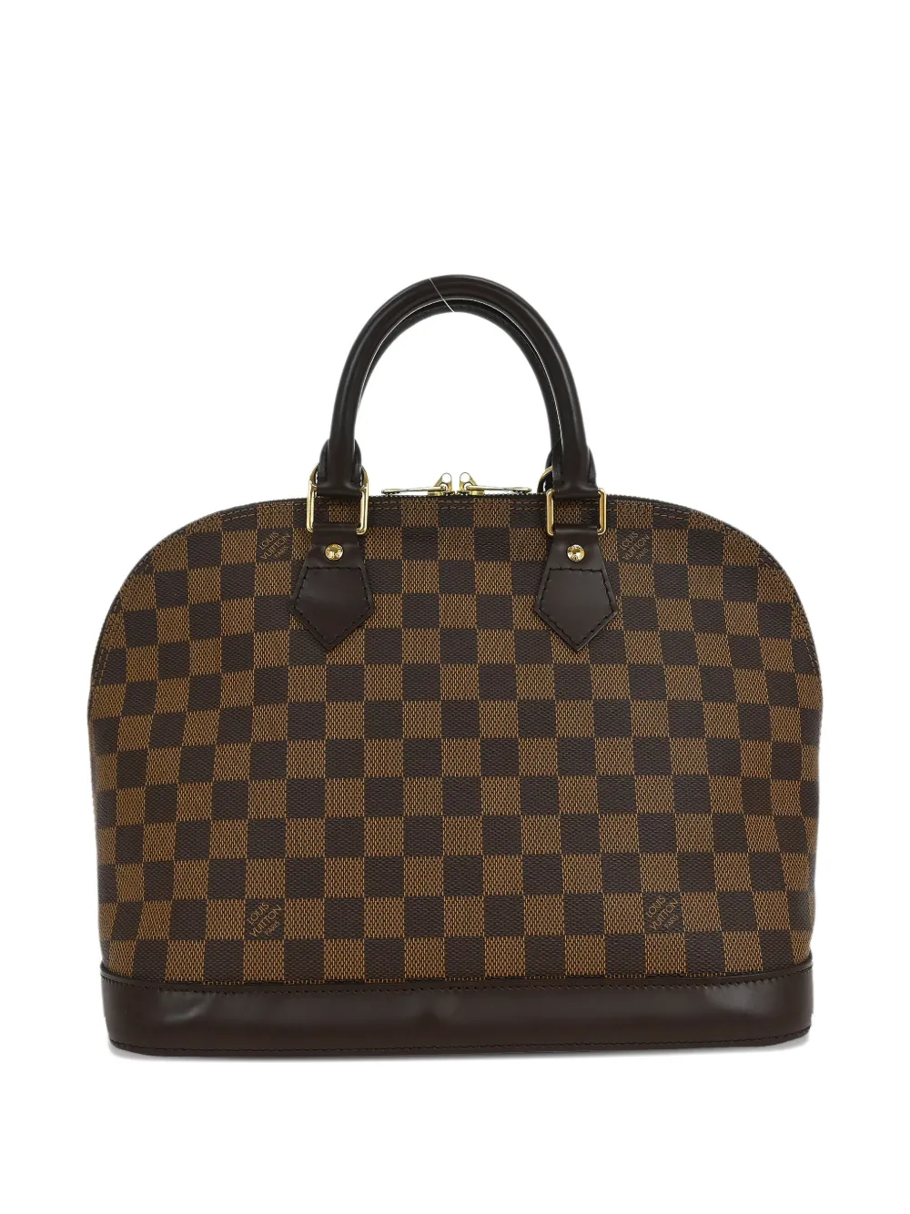 Louis Vuitton Pre-Owned 2007 Alma Damier Ebène canvas tote bag - Marrone