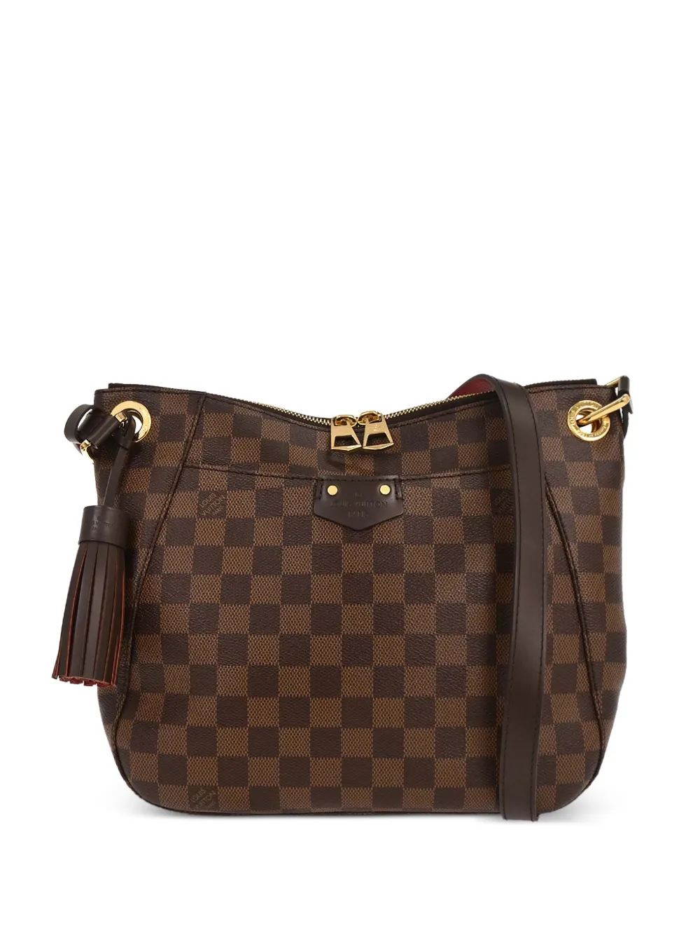 Louis Vuitton Pre-Owned 2018 South Bank Besace tassel-detail shoulder bag - Marrone