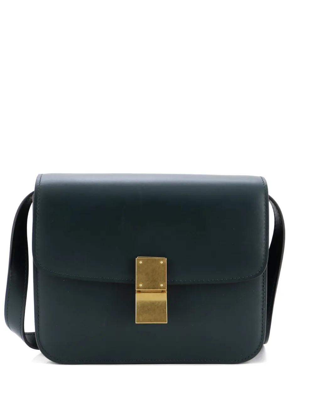 Celine Pre-Owned Classic Box Bag Smooth Leather Teen shoulder bag - Verde