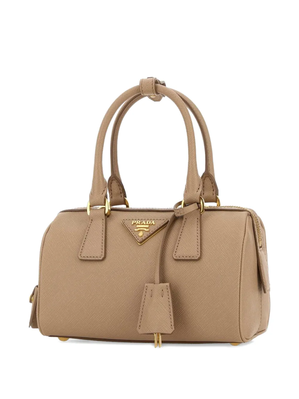 Prada Leren shopper Beige