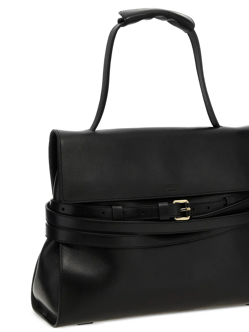 Moschino Tie Me shopper met ceintuur Zwart