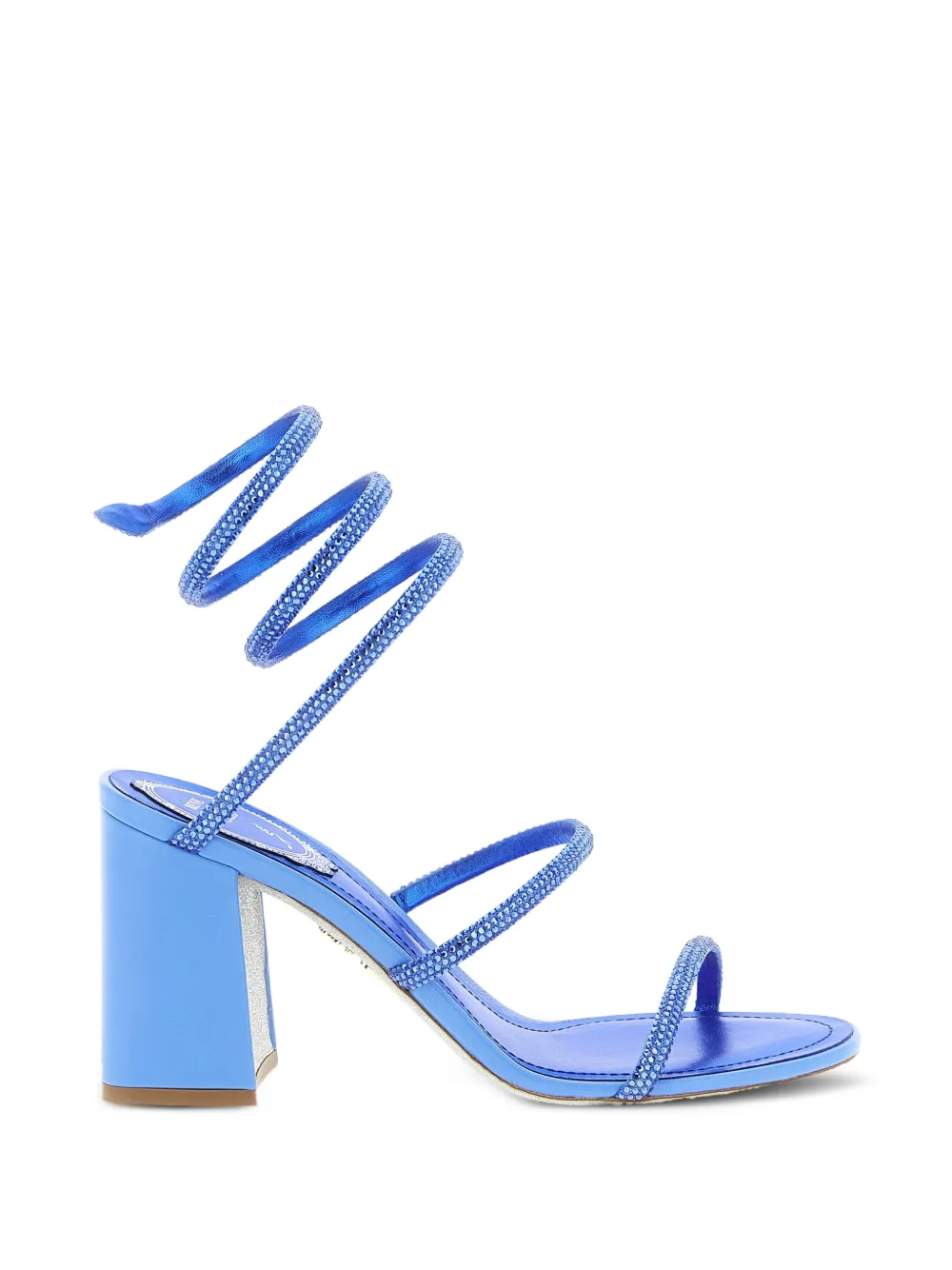 René Caovilla Cleo ankle-wrap sandals Blauw