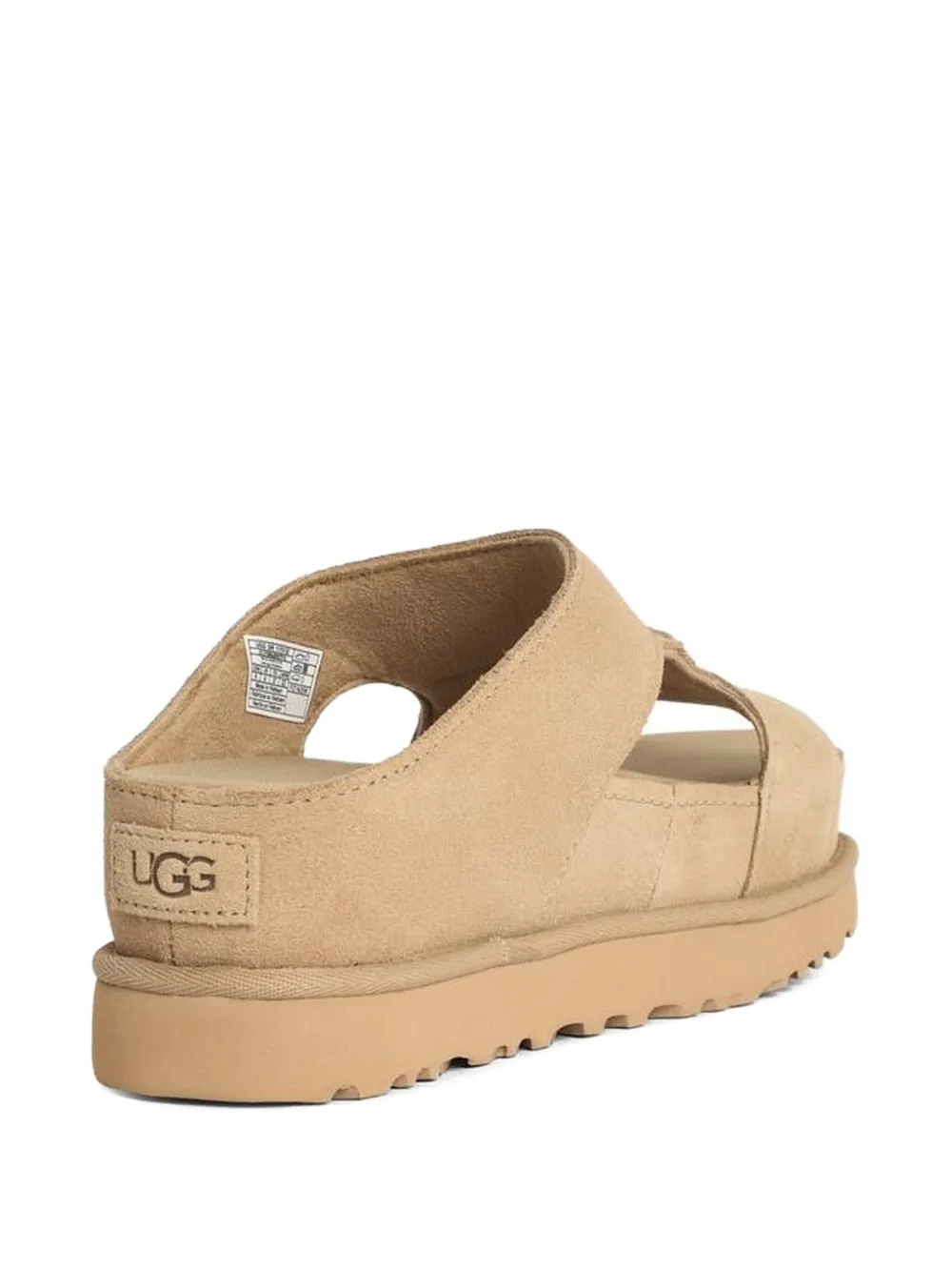 UGG Goldenstar Hi open-toe platform sandals Beige
