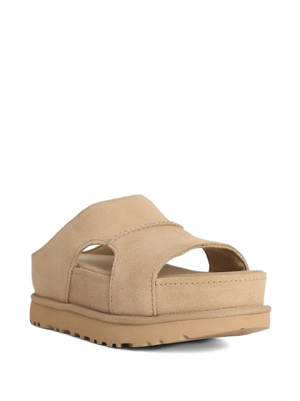 UGG Goldenstar Hi open-toe platform sandals Beige