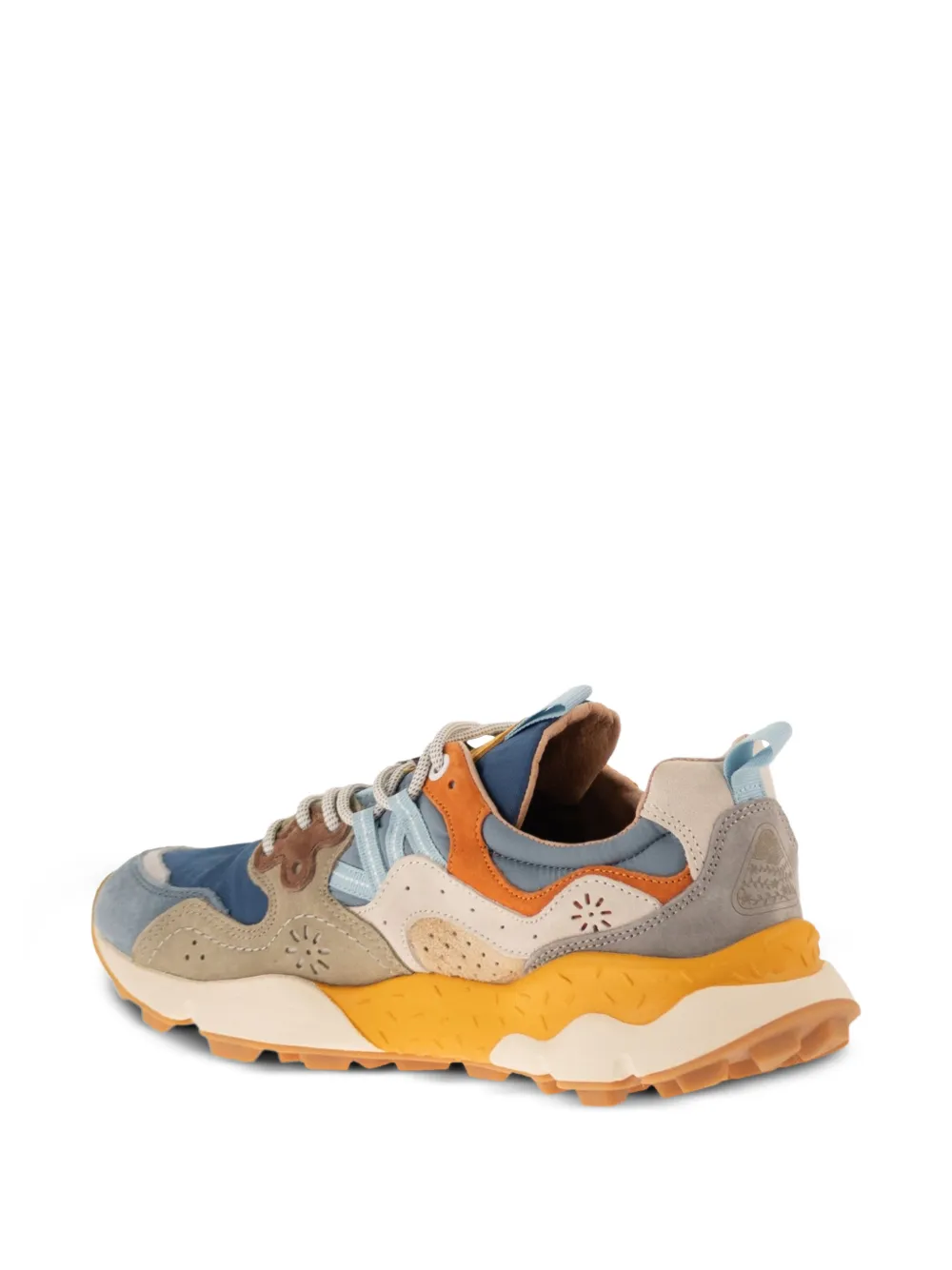 FLOWER MOUNTAIN Yamano 3 sneakers met vlakken Blauw