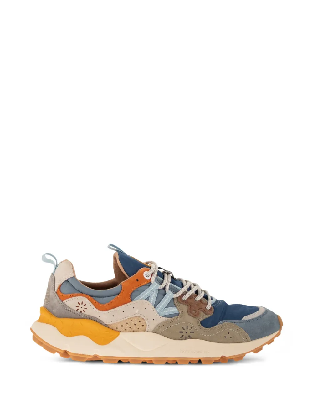 FLOWER MOUNTAIN Ya o 3 sneakers met vlakken Blauw