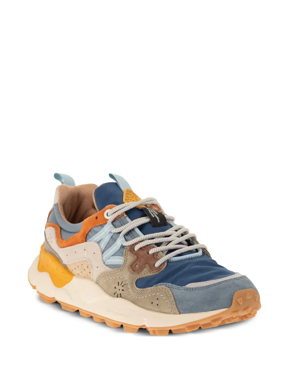 FLOWER MOUNTAIN Yamano 3 sneakers met vlakken Blauw