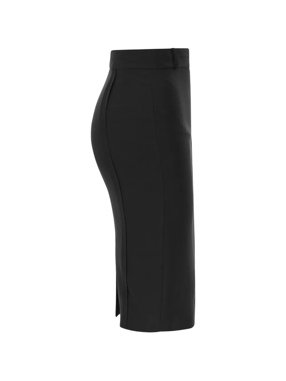 Elisabetta Franchi Mini-rok met logodetail Zwart