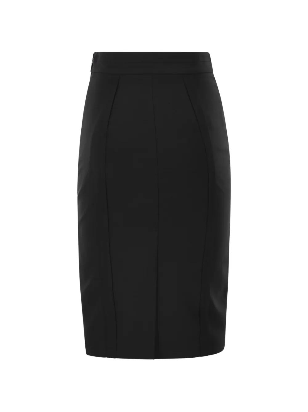 Elisabetta Franchi Mini-rok met logodetail Zwart