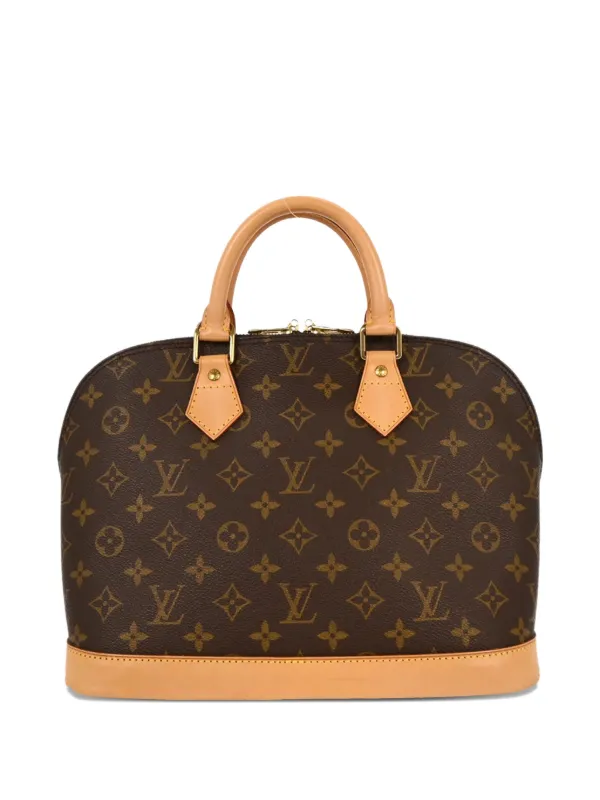 Louis Vuitton Pre-owned 1998 Alma Monogram Canvas Tote Bag in Brown