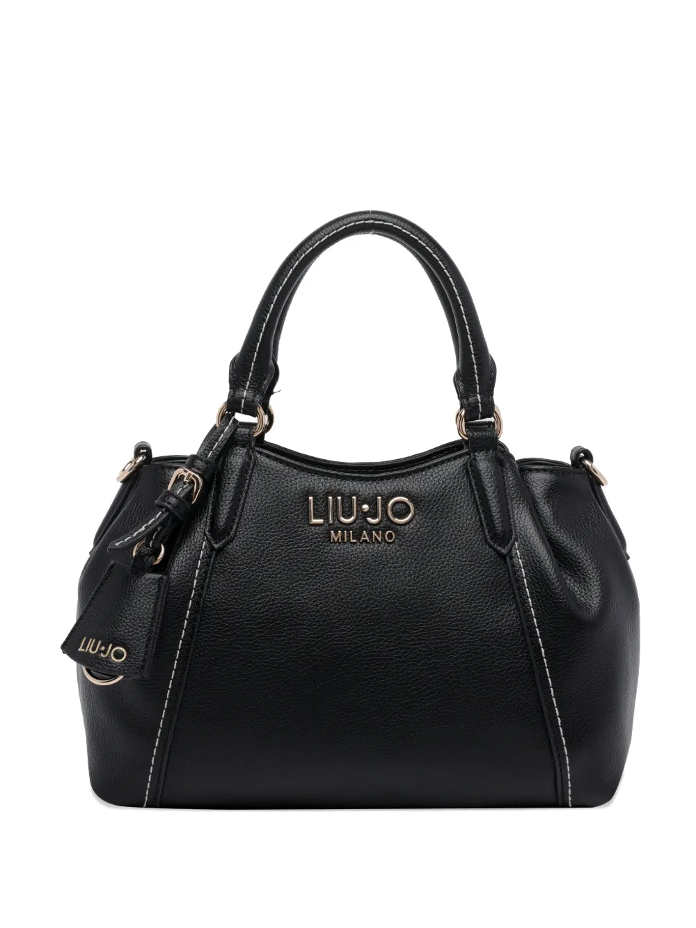 LIU JO logo tote bag - Nero