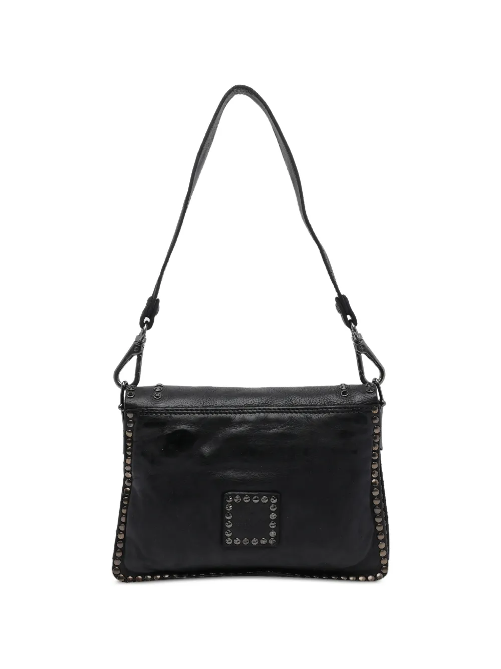  Campomaggi Small Agnese Crossbody Bag - Black 