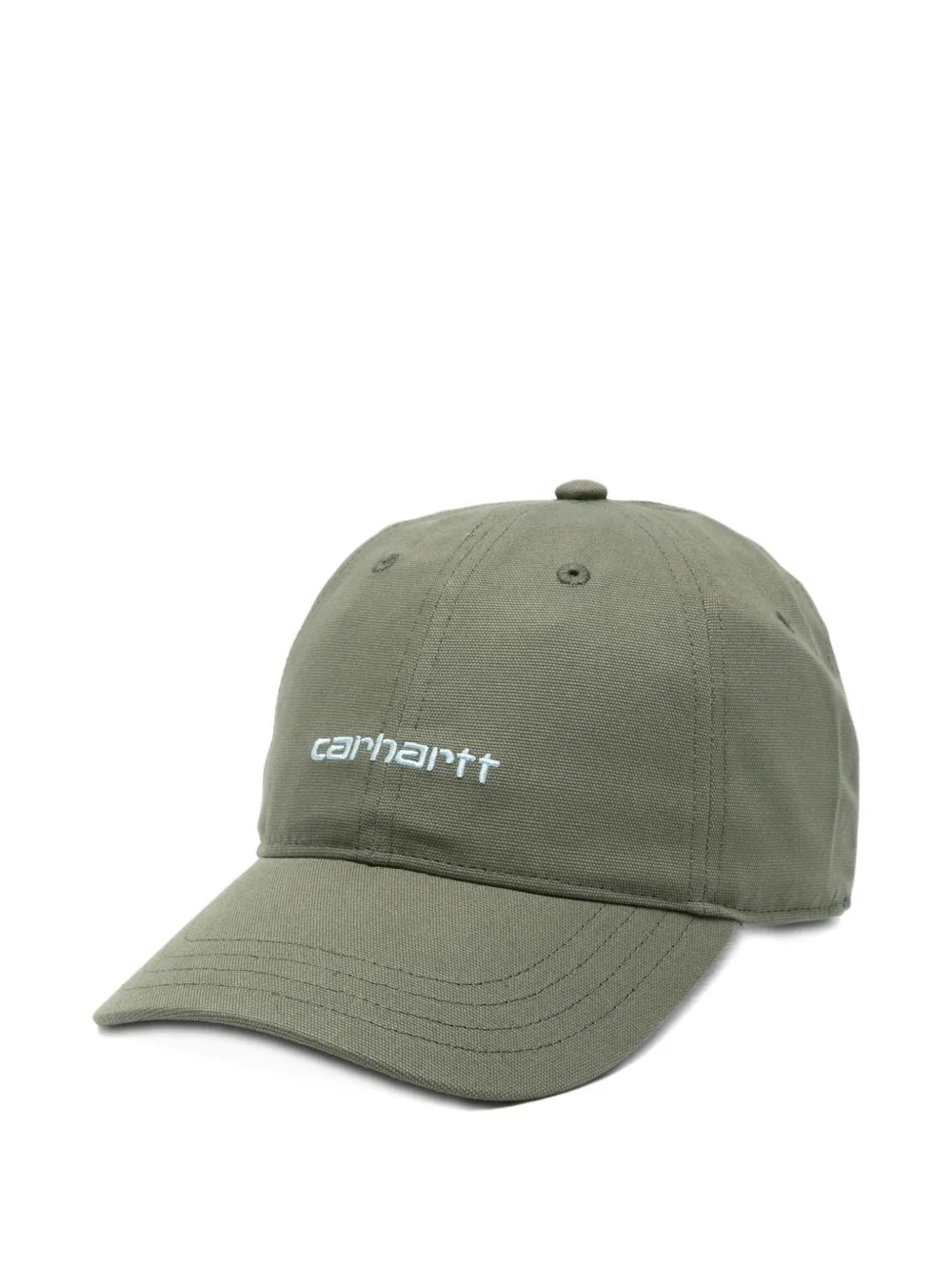 Carhartt WIP logo-embroidered cap - Verde