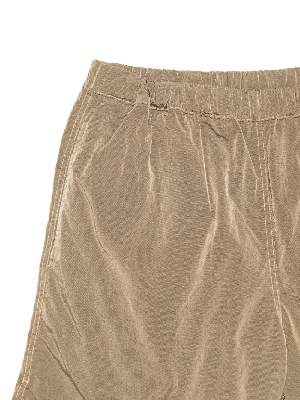  Ranra Elasticated-waist Shorts - Neutrals 
