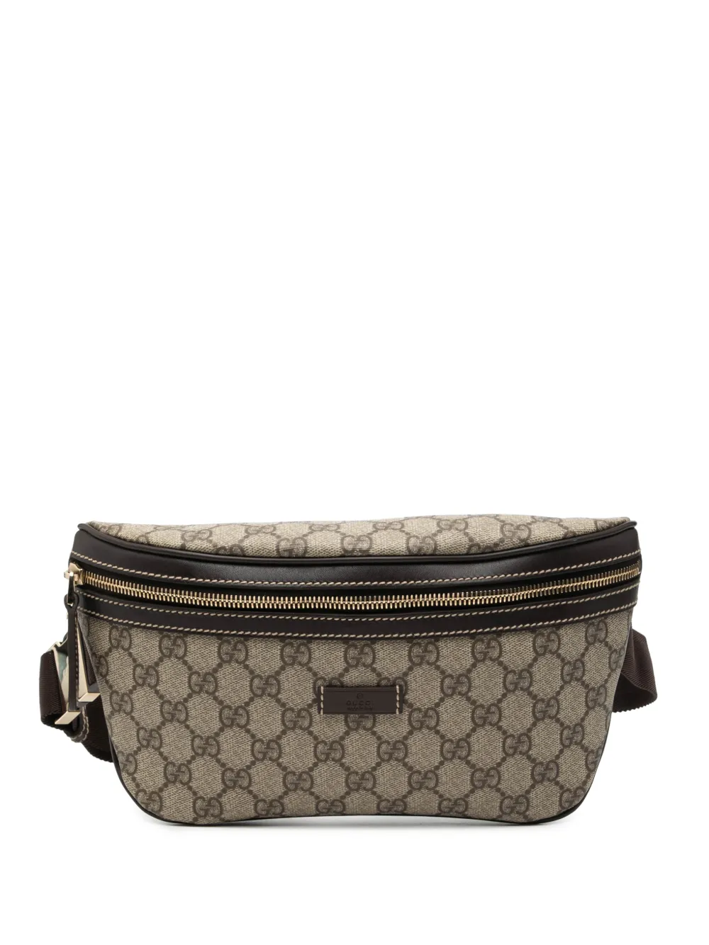 Gucci Pre-Owned 2000-2015 GG Supreme belt bag - Marrone