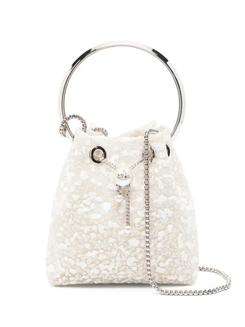 Jimmy Choo Bon Bon ring-handle chain tote bag