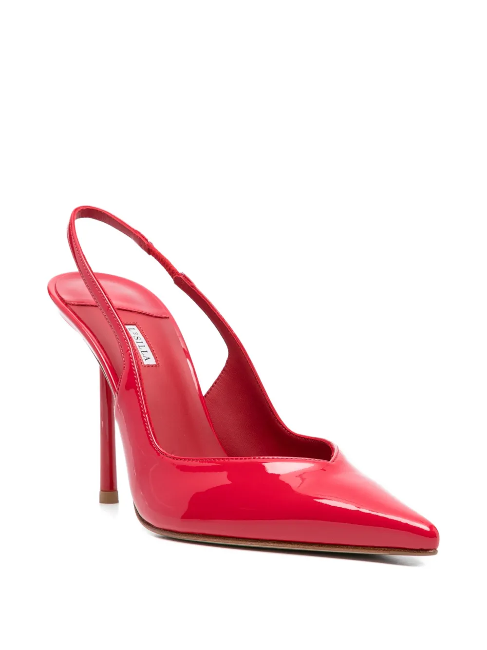 Le Silla red pointed pumps Grijs