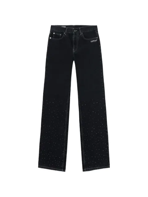Off-White x Swarovski crystal-embellished jeans