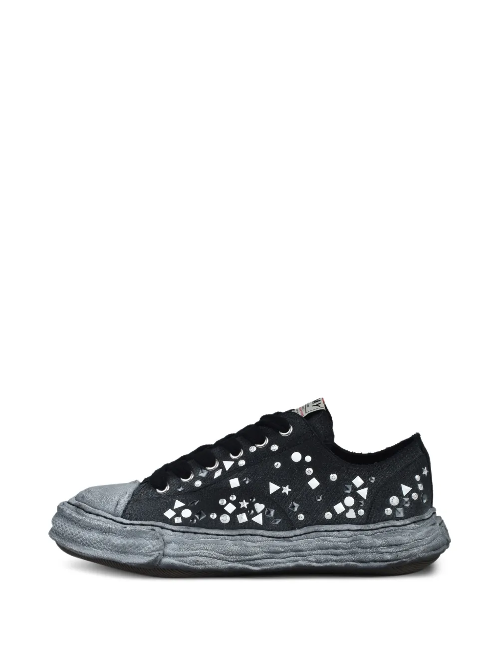  Maison Mihara Yasuhiro Peterson 23 Og Embellished Sneakers - Black 